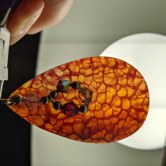 Dragon Veins Stones - custom jewelry design option included* - Picture 7 of 10